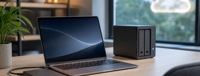 โน้ตบุ๊ก External Drive และ NAS สำหรับวางระบบสำรองข้อมูล 3-2-1