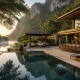 ภาพประกอบพูลวิลล่ากาญจนบุรีพร้อมสระส่วนตัวและพื้นที่ส่วนกลาง